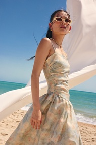 XSS PRE จัดส่ง 20 SEP lookbookthesignature dorothy dress aqua ชุดเดรสไปงาน