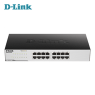 D-Link DGS-1016C 16埠GIGA非網管節能型交換器/桌上型超高速乙太網路交換器/附19吋機架配件/3年保固