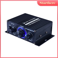 【Klang stock】HiFi Audio Amplifier 200W+200W 2-CH Power Amp with RCA Input Power Amplifier with Blue 