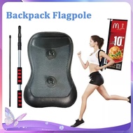 Backpack Flying Banner Set Banner Running Flag Flying Banner Backpack Flag Bag