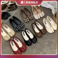 ZABRIN.ID Sisjuly Doudou Women's Shoes New Shoes Summer Split-Toed Tabi Flats Nail Lazy Toe Shoes