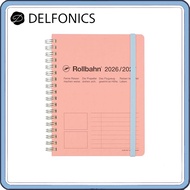 Delfonics Rollbahn Rubrica L Diary 2026-2027 (March Start) Large Planner, Weekly & Monthly Layout