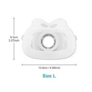 Salorie แผ่นปิดจมูกสำหรับซีลหน้ากาก F40และแผ่นมาสก์เข้ากันได้ดีมากกับแผ่นปิดจมูกทำงานเข้ากันแบบดั้งเ