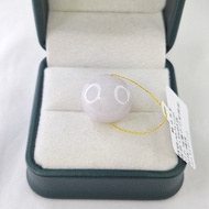Natural Jadeite Barrel Beads Jade Handmade High-Quality Single Beads Barrel Beads 15.9mm/Goose Natur