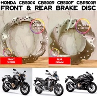 FRONT & REAR BRAKE DISC STANDARD FOR HONDA CB500X CB500F CB500R CBR500R CB500 CB 500X 500R CBR BREK 