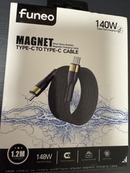 Funeo 140W Type-C 磁吸充電線