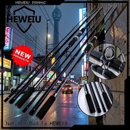 【In stock】HEWEIU  Caron Surf Rod 3.9M 13ft Fishing Rod 12ft Three Sections Sea Spinning Fishing Surf