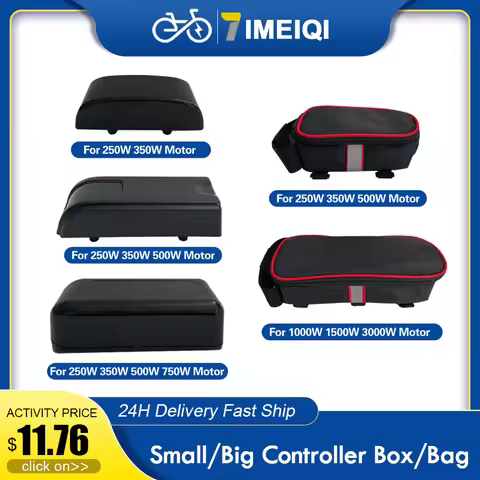 Ebike Waterproof Controller Box Electric Bike Controller Bag for 250-1500W Controller Case Electric 