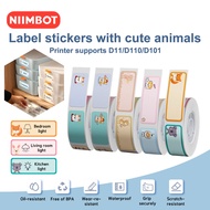 NIIMBOT D11 D110 D101Refill Thermal Label Sticker Paper Roll for JingChen Niimbot D11 Label Maker,Je