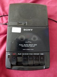 SONY TCM-929 正常可以用(換過新二條皮帶)中古收藏磁帶機