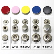 Copper Snap Button Jacket Button Button Concealed Button Flat Light Board Wallet Button Snap Button 