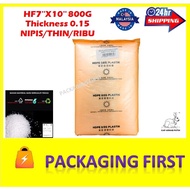 HF PLASTIK BAG RIBU NIPIS 7''X10''(1000) 800GM/HF PLASTIC BAG THIN 7''X10'' (1000) 800GM