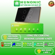 HUNONIC Luxury Smart Touch Switch Smart Home Gadget Rectangular Mesh Bluetooth Switch