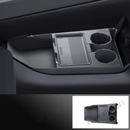 Thích hợp cho hộp lưu trữ hai lớp xe của Geely Ex5 1: 1 với giá đỡ cốc và hộp mô