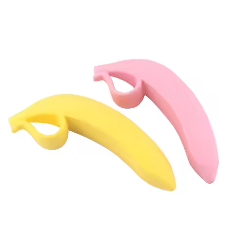 Female Silicone Banana Anal Plug Simulation Dildos Waterproof Adult Masturbation Massager Tool Sexua