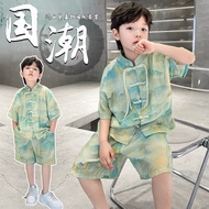Boys Hanfu Thin Suit Chinese Costume Children's Costume Tang Costume Dress Country Boys Cool