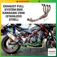 EXHAUST FULL SYSTEM EMS KAWASAKI Z900 (STAINLESS STEEL)- 2022-2024
