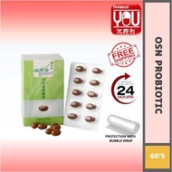 [YOUPHARMACY] OSN Active Guard Probiotic 60 soft gels x 400mg