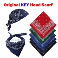 Key Headband/Scarf/Bandana/100% Cotton/Thailand Original/Kain Key/kain ikat sekeliling kepala