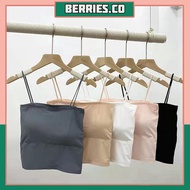 BRI* BR765 Women's Seamless Tank Top Bra Ice Silk Material Korean Fashion Sexy Beautiful Import