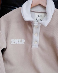 OAKLAND (BROWN/WHITE/BLACK)SWEATER เสื้อสเวตเตอร์ผู้หญิง