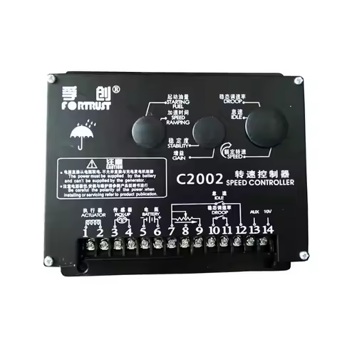 Kit Xeon Replacement Fortrust C2002 Governor Controller For Diesel Generator DC Motor Smart Speed Co