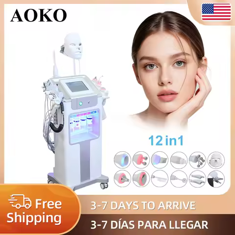 New 12 In 1 Aqua Peeling Lift Skin Bubble Moisturizer Oxygen Machine Skin Care Cleansing Facial Equi