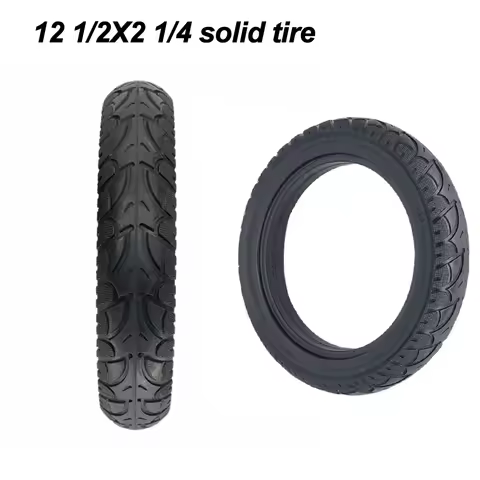 Electric vehicle tire 12 1/2x2 1/4 solid 57-203 pneumatic 12.5 inch