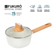 Fukuro Shiro Ceramic Non-Stick Saucepan (18cm)