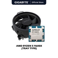 AMD Ryzen 5 9600X 6-Cores 12-Threads Desktop Processor (Tray Type)