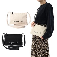 Japan agnes.b Classic Lightweight Canvas Small Bag Travel Portable Messenger Shoulder Bag Accompanyi
