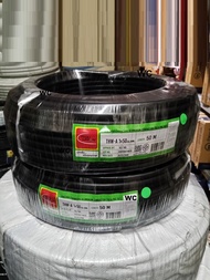 THAI UNION สายไฟอลูมิเนียม สายไฟมิเนียม เบอร์50 THWA ความยาว 50เมตร ไทยยูเนี่ยน รุ่น THW-A 50