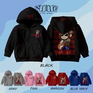 Children's Jackets | Kids Zipper Hoodie (Nillo Rockstar) | Children's Zipper Hoodie 1 - 12 Years | B