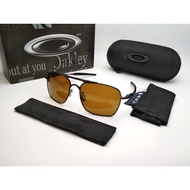 O Deviation Sunglasses Black Frame Brown Lens