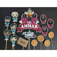 Cake Topper Squid Game 01