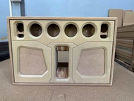 ตู้แบนพาส ลำโพงบลูทูธ DIY งานดิบ ซับเบสขนาด 6.5 นิ้ว เสียงกลาง 3 นิ้ว 4 ดอก สำหรับระบบแอมป์2.1 ผลิตจ