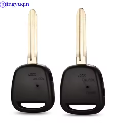 jingyuqin Replacement Fob Remote Key Shell Case Cover Blade For Toyota Carina Estima Harrier Previa 
