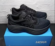 👑Hoka one one Bondi 8/邦代 8 輕便戶外緩震公路運動跑步鞋 黑色