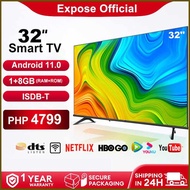 EXPOSE<y}TV(d+32:KT%inch_PI%Smart_Uy%TV_Ag%4K_YS%Ultra`qh&High Definition Smart TV Android 11.0 Goo