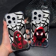 Spiderman Miles Morales Marvel Spider Gwen Clear Phone Case For Samsung A57 A37 A56 5G A55 A54 A53 A
