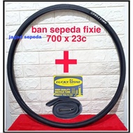 Fixie bike tire 700 x 23c inner outer tire suitable for all fixie bikes 700 x 23c