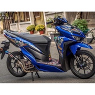 Tem Vario 125 - Vario 150 Xanh Gp - Logo Thỏ Rabbit