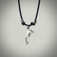 925純銀海豚 項鍊繩款 Dolphin