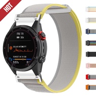 22mm 26mm Nylon Quick Release Strap Wristband Compatible for Garmin Fenix5 5XPlus 6 6XPro Instinct2 