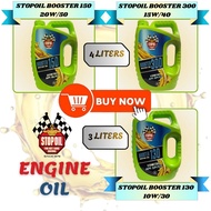 STOPOIL ORIGINAL 100%-BOOSTER ENGINE OIL 3L 4L