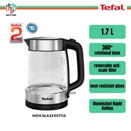 Tefal KI7008 Jug Kettle 1.7L Inox Glass Stainless Steel KI700827 KI700