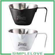 [Simple] Espresso Glass Portable Scale Cups Tea 100ml Espresso Mini Measuring Cup for Restaurant Kitchen Tools Party