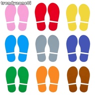 TRENDYZONE0I Floor Stickers, Pet Supplies PVC Footprint Stickers, Waterproof Home Decor Decorative K