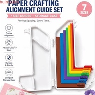 HUIMAIDM Paper Crafting Alignment Guides, Multi-size