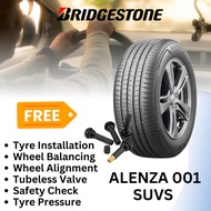 NEW TYRE 225/65R17 ALENZA 001 BRIDGESTONE (WITH INSTALLATION)